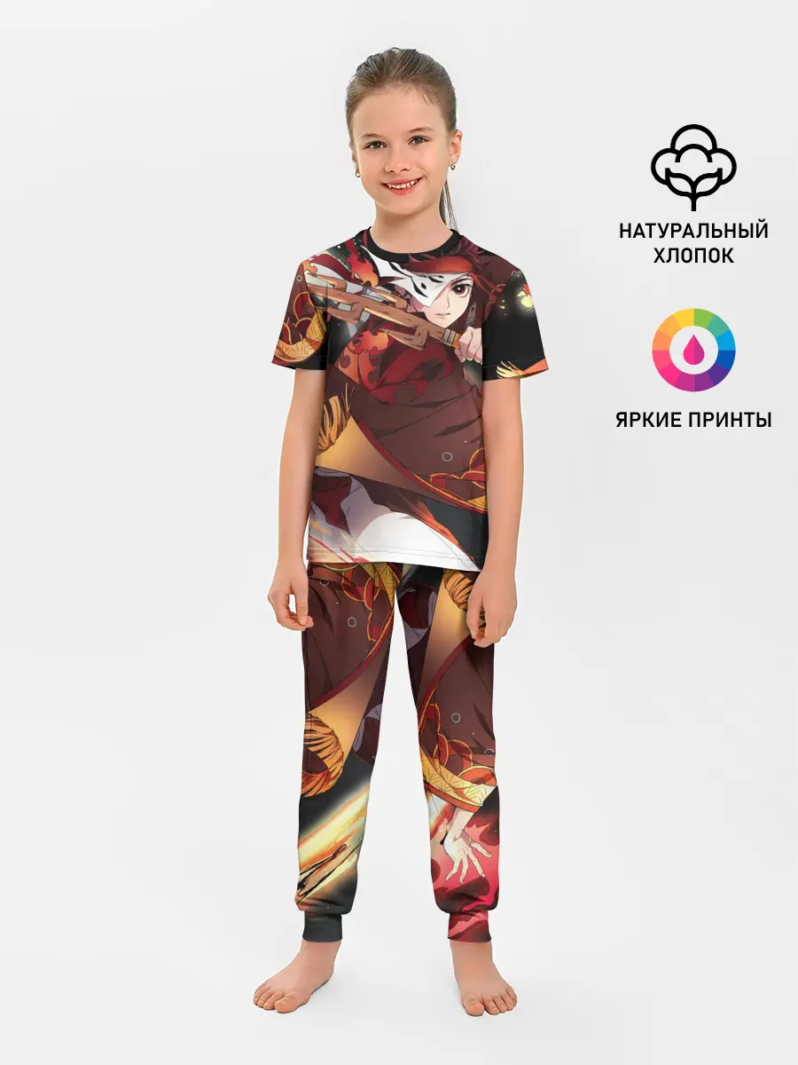 Детская пижама с брюками / КЛИНОК РАССЕКАЮЩИЙ ДЕМОНОВ