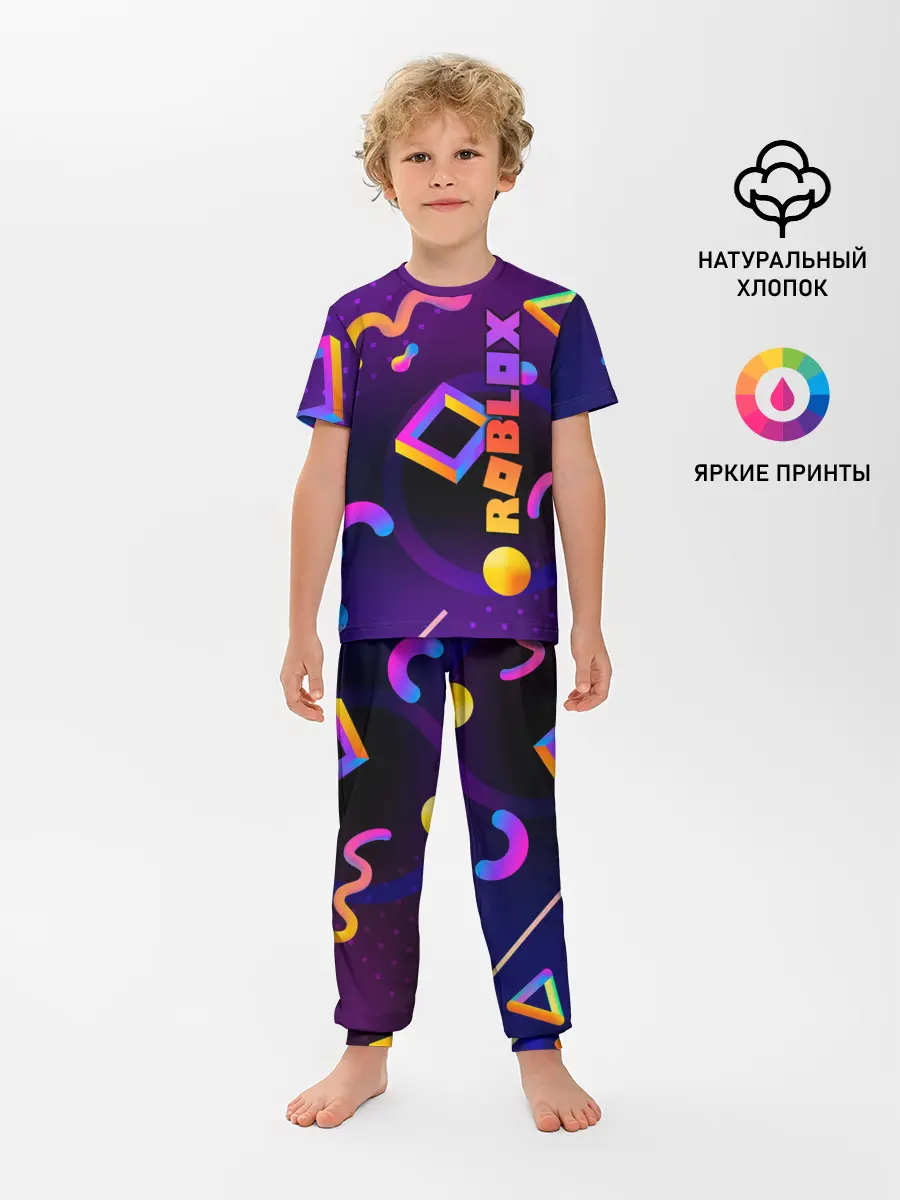 Детская пижама с брюками / Roblox