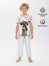 Детская пижама с брюками / Гию и Незуко Kimetsu no Yaiba