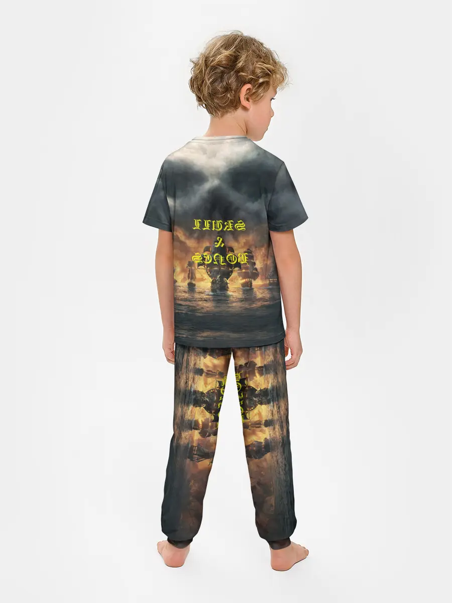 Детская пижама с брюками / Skull & Bones | Пираты