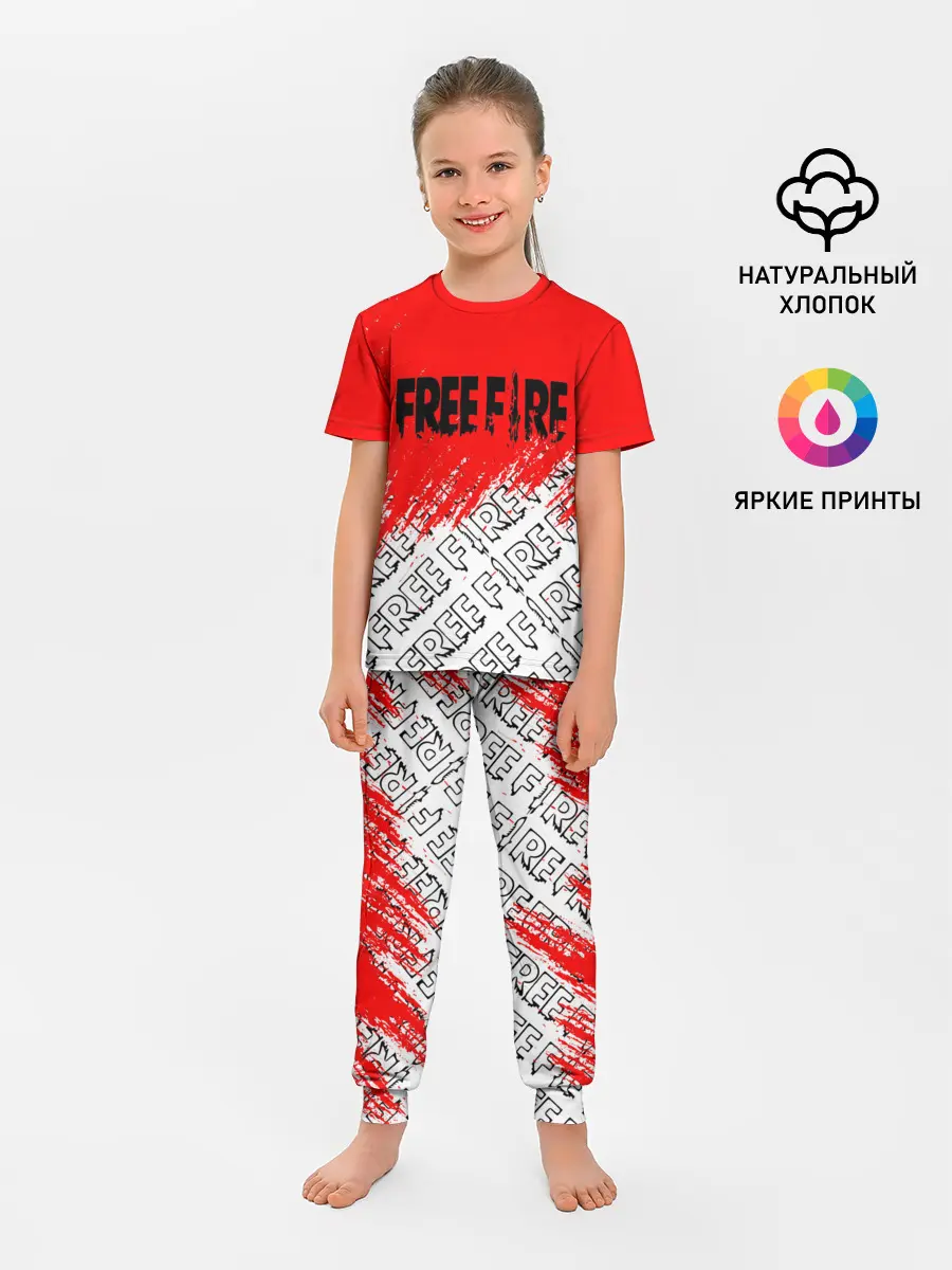 Детская пижама с брюками / фри фаер | День Booyah,