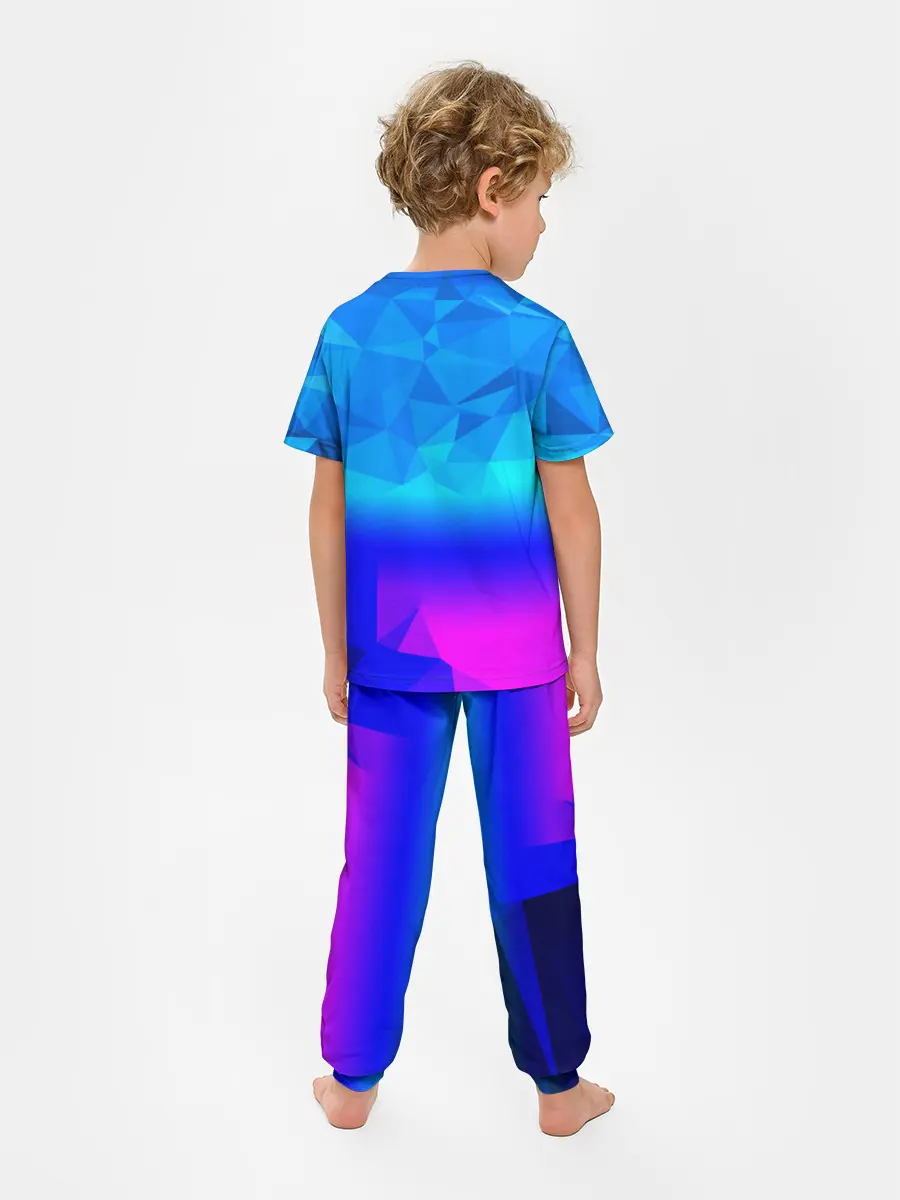 Детская пижама с брюками / ABSTRACT NEON