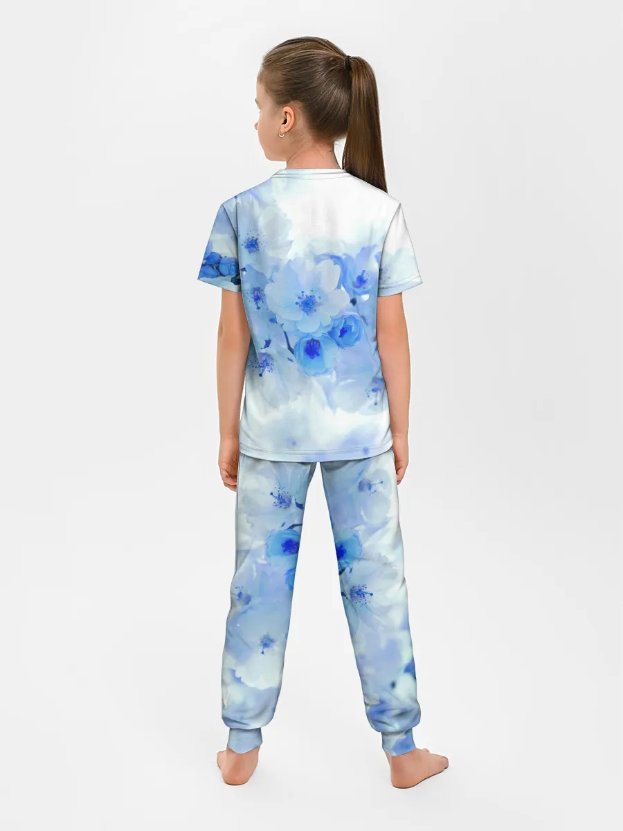 Детская пижама с брюками / Цветущая Сакура