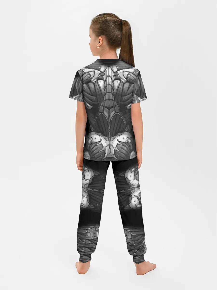Детская пижама с брюками / Экзоскелет CRYSIS