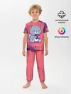 Детская пижама с брюками / AMONG US - С КОТИКОМ