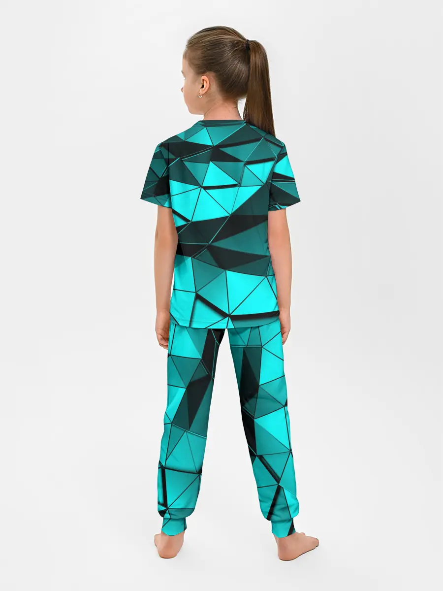 Детская пижама с брюками / Metalic collection