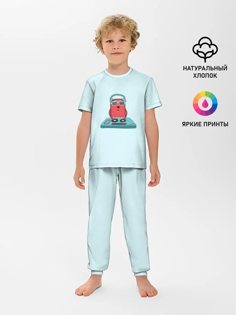 Детская пижама с брюками / Воспроизведение