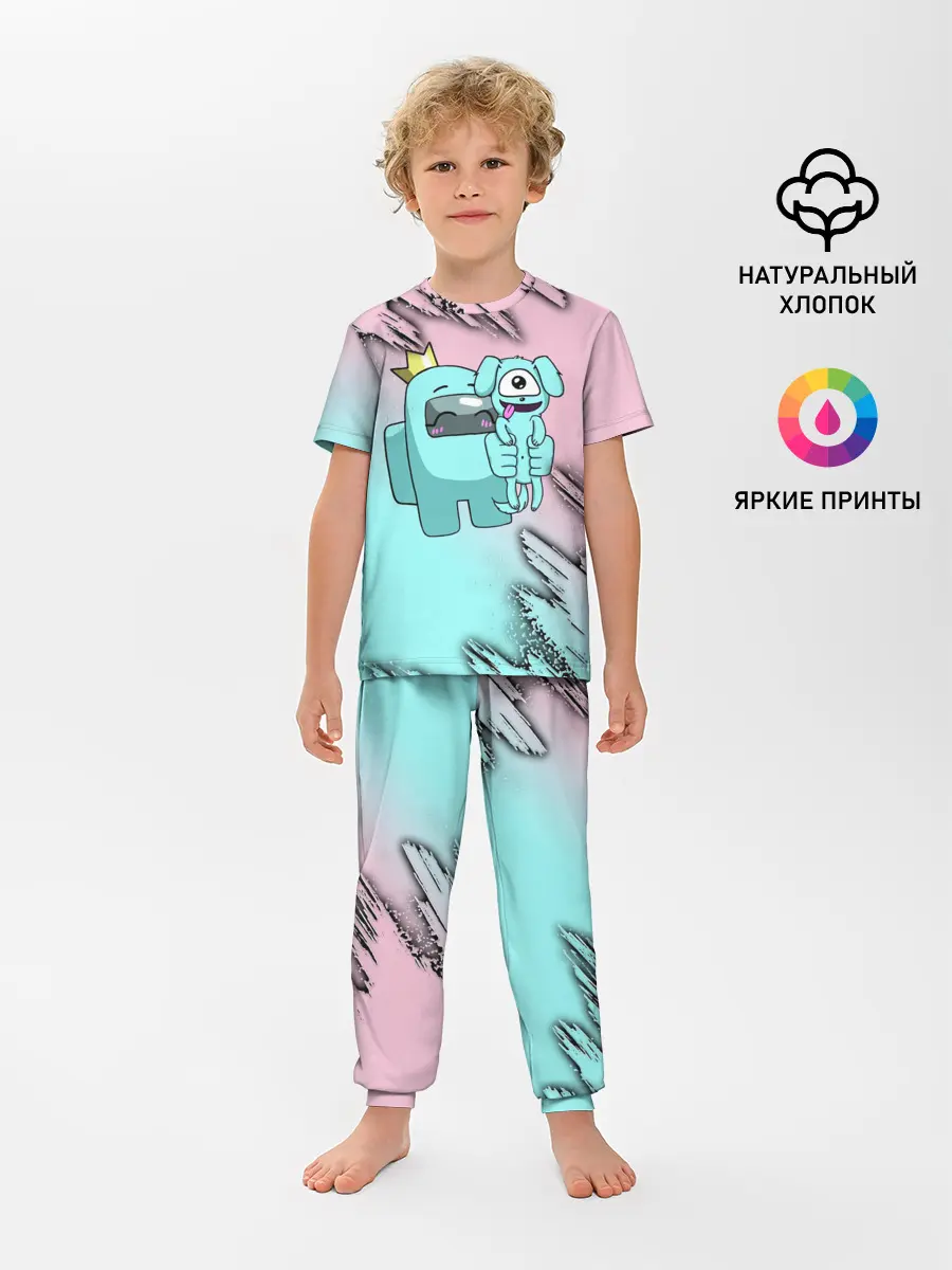 Детская пижама с брюками / AMONG US