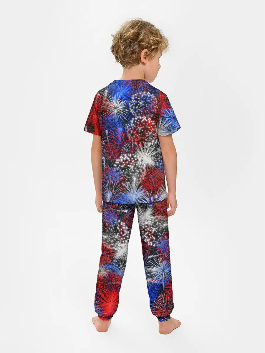 Детская пижама с брюками / Салют