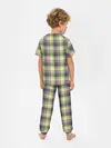 Детская пижама с брюками / Текстура в клетку