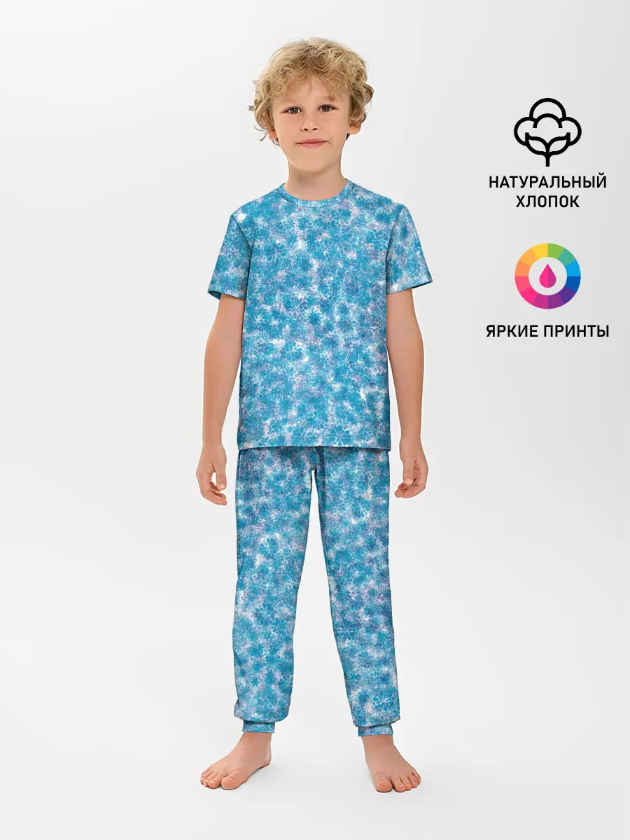 Детская пижама с брюками / Изморозь