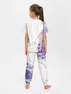 Детская пижама с брюками / Фиолетовые нити