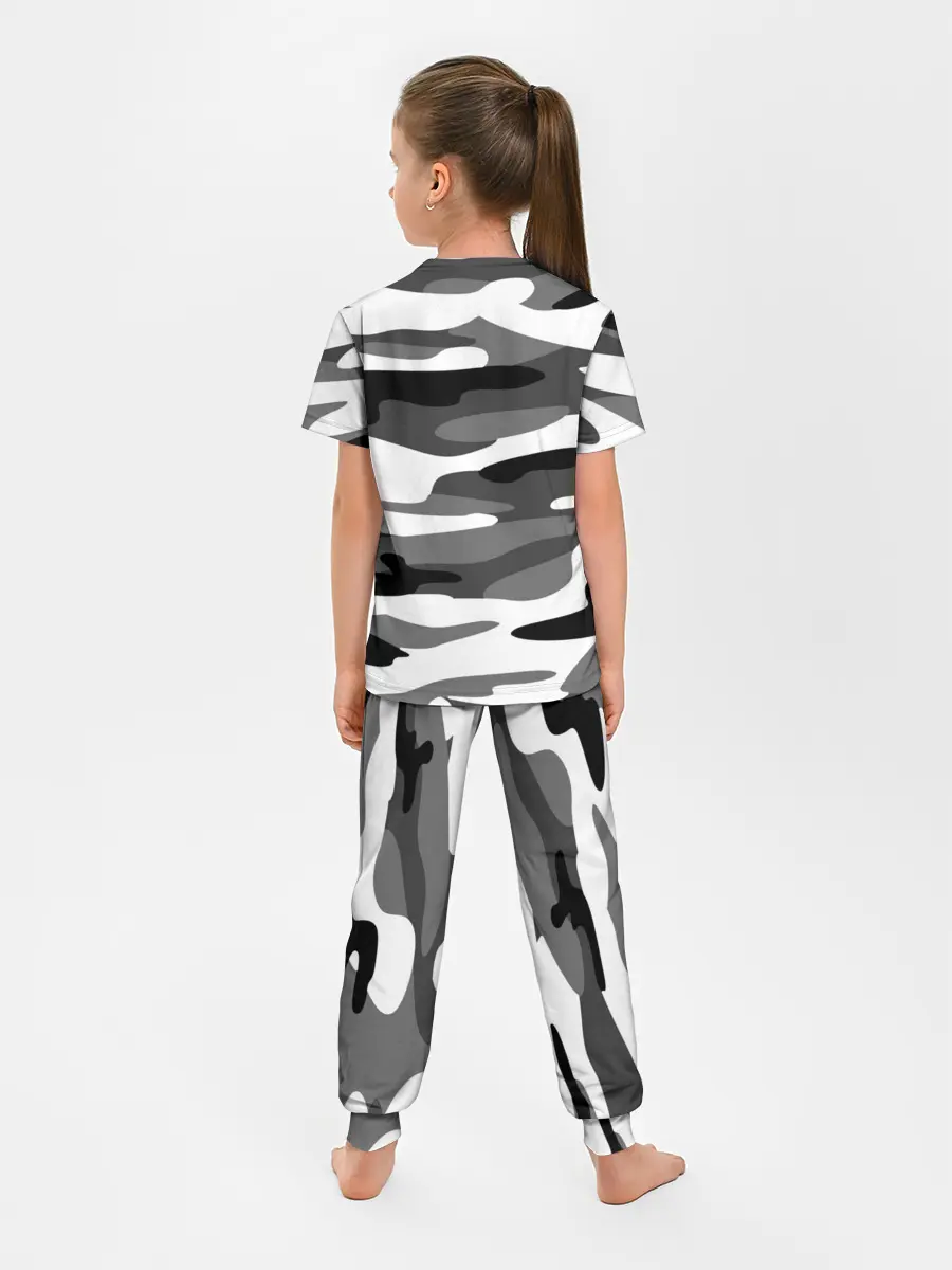 Детская пижама с брюками / Камуфляж Sabaton
