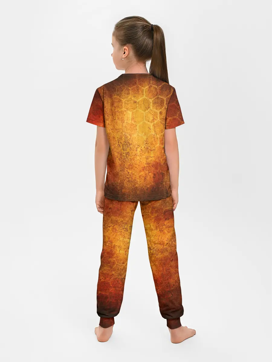 Детская пижама с брюками / Огненный ВАНПАНЧМЕН