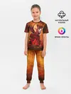 Детская пижама с брюками / Огненный ВАНПАНЧМЕН