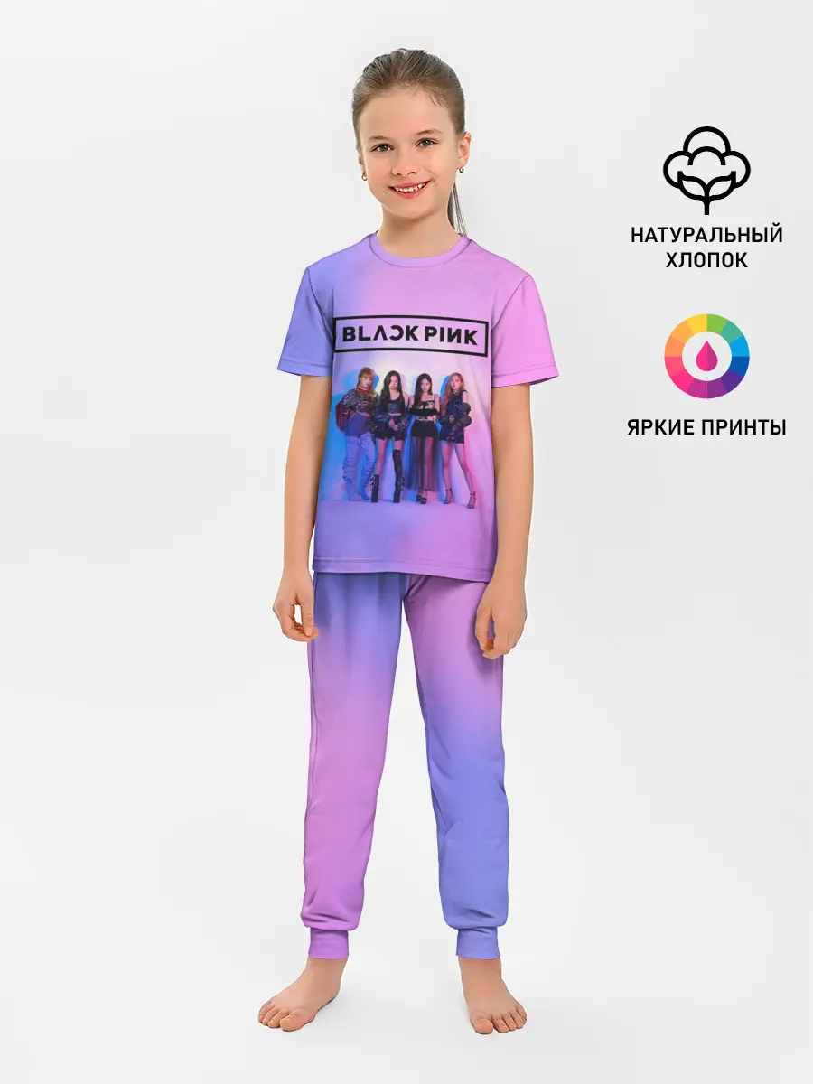 Детская пижама с брюками / BLACKPINK