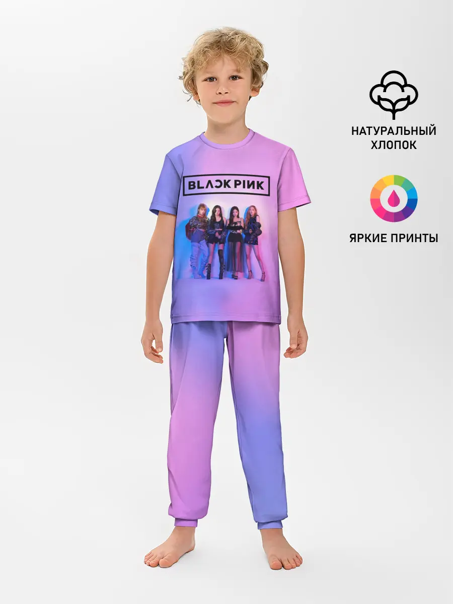 Детская пижама с брюками / BLACKPINK