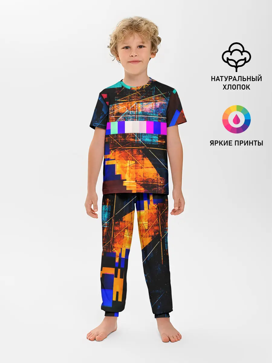 Детская пижама с брюками / ПОМЕХИ