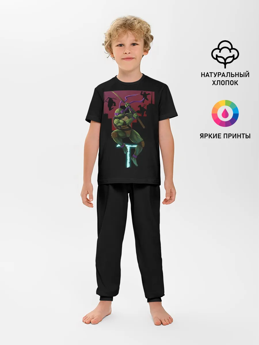 Детская пижама с брюками / Черепашки-ниндзя
