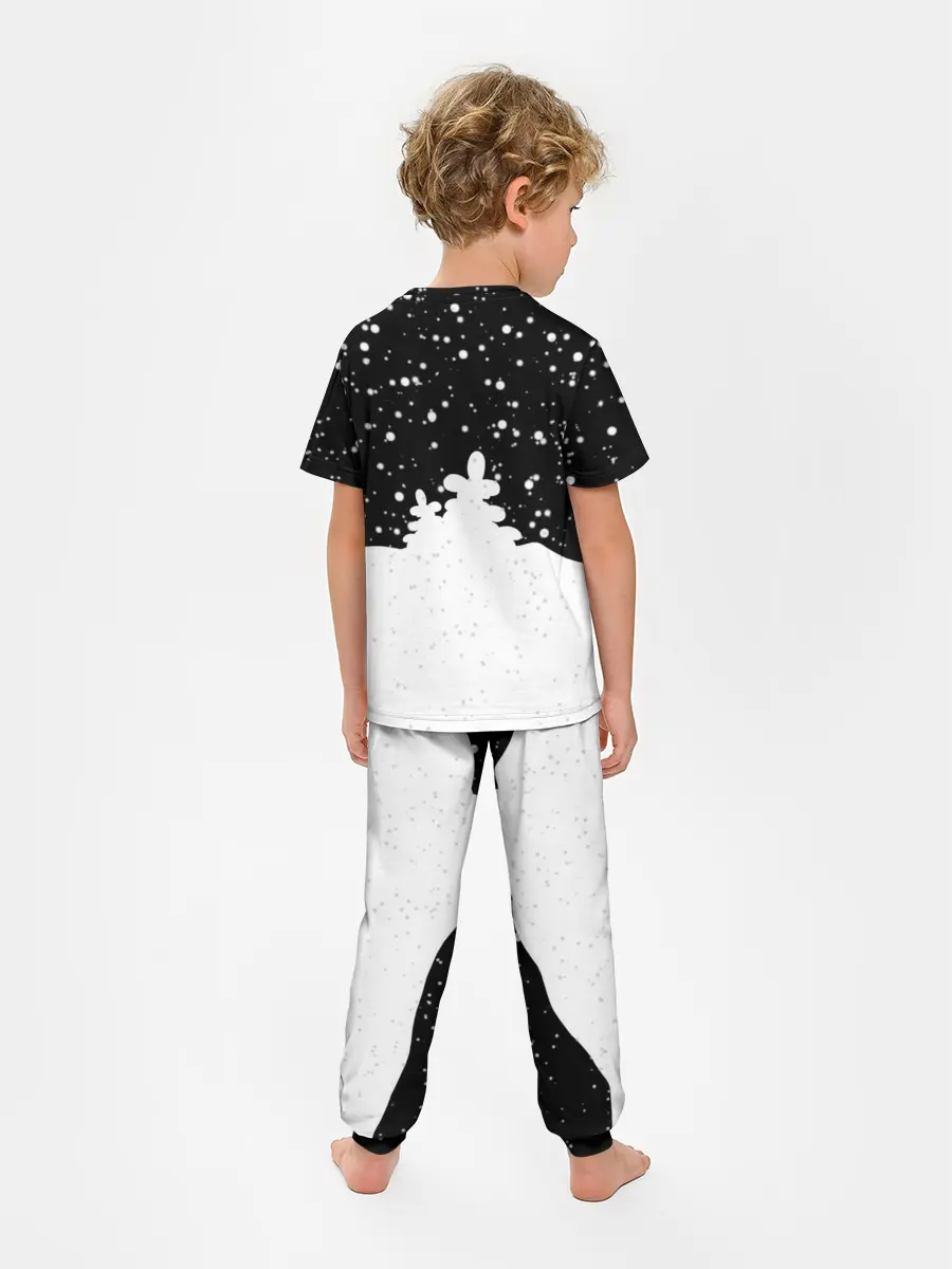 Детская пижама с брюками / Поросенок в цилиндре