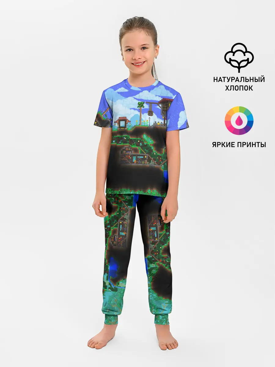 Детская пижама с брюками / TERRARIA EXCLUSIVE