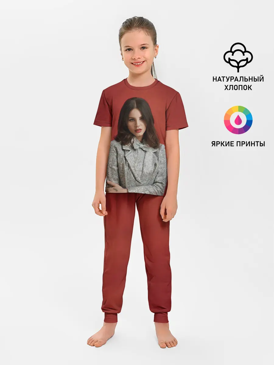 Детская пижама с брюками / Горячая Лана