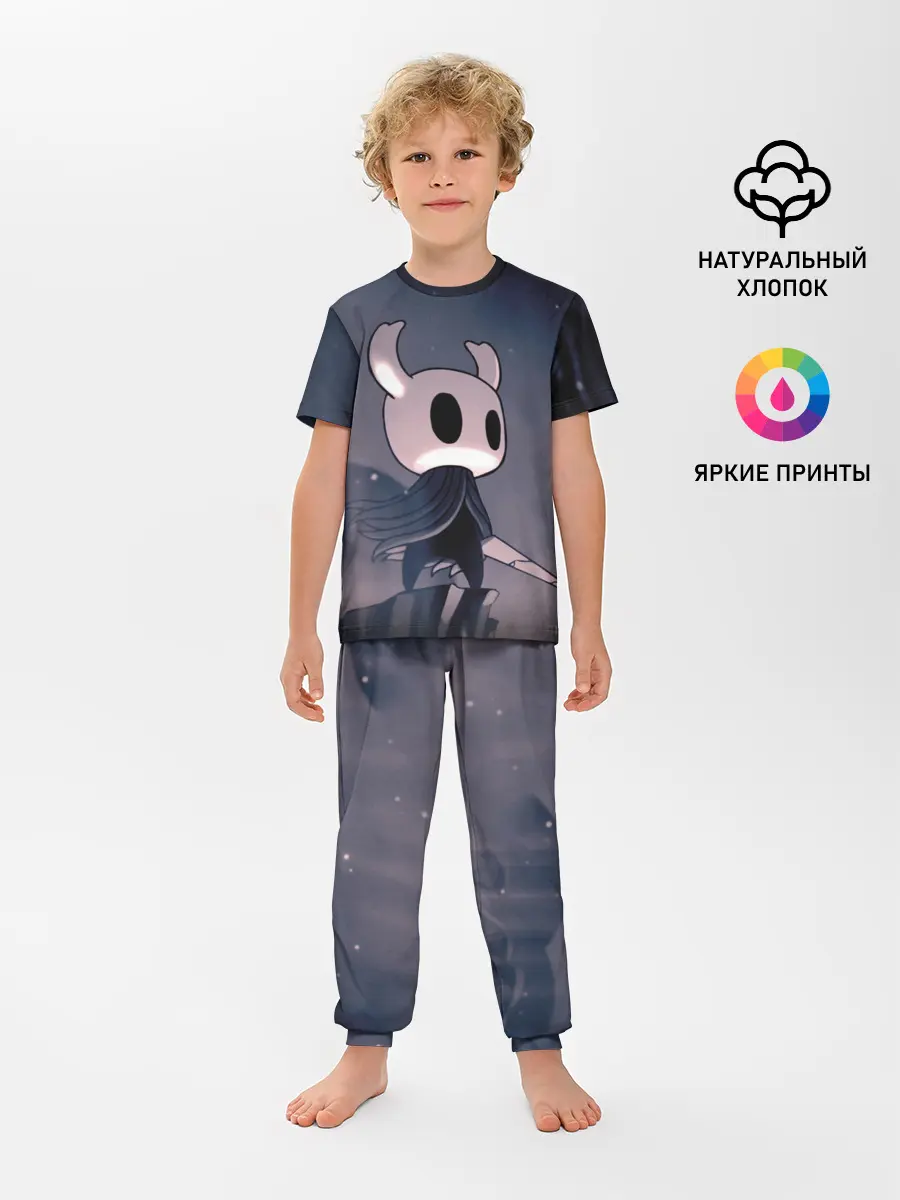 Детская пижама с брюками / Рыцарь - HOLLOW KNIGHT