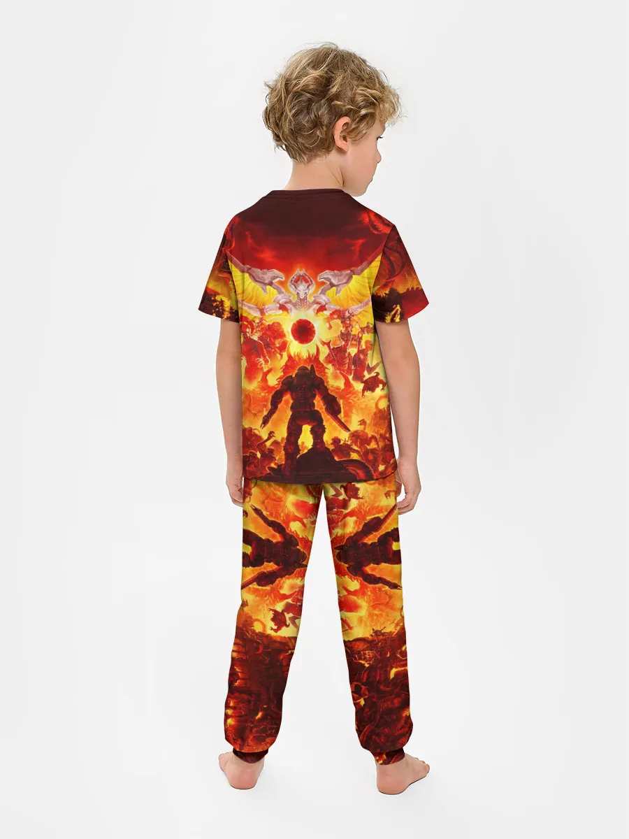 Детская пижама с брюками / DOOM