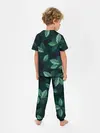 Детская пижама с брюками / Текстура Листья