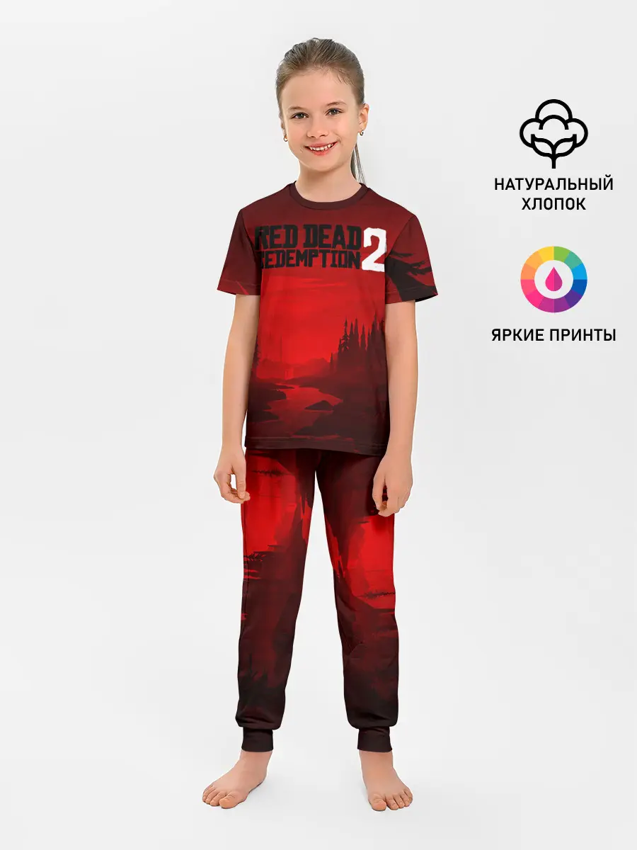 Детская пижама с брюками / Red Dead Redemption 2