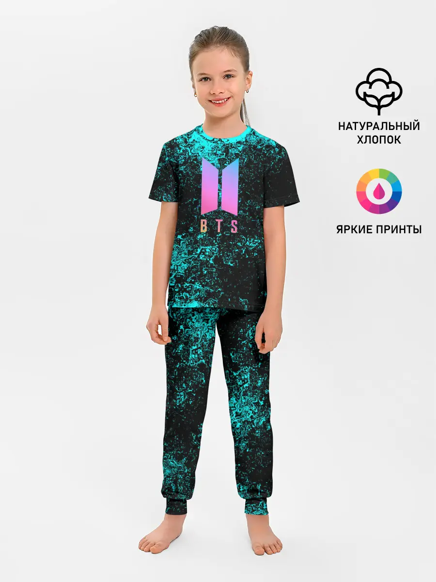 Детская пижама с брюками / BTS