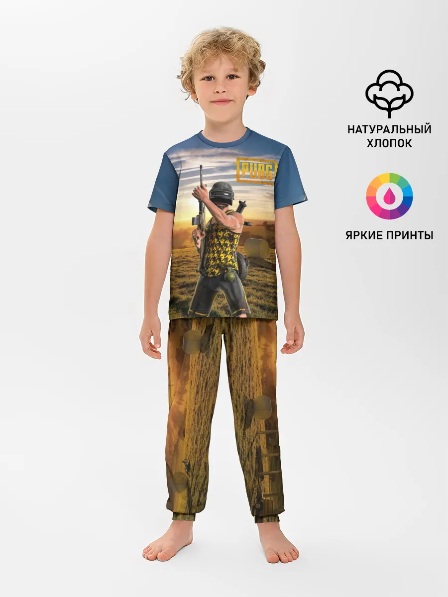 Детская пижама с брюками / PUBG