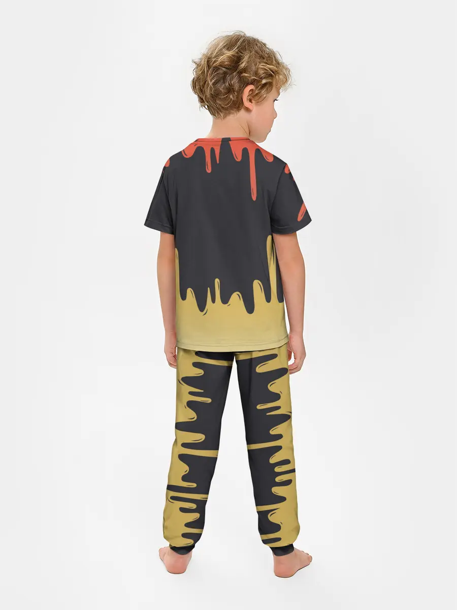 Детская пижама с брюками / Just Ride MOTOCROSS | МОТОКРОСС