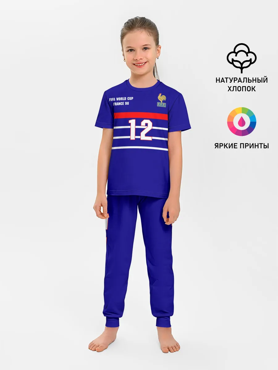 Детская пижама с брюками / Форма франции