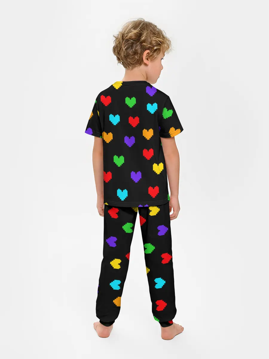Детская пижама с брюками / UNDERTALE HEART