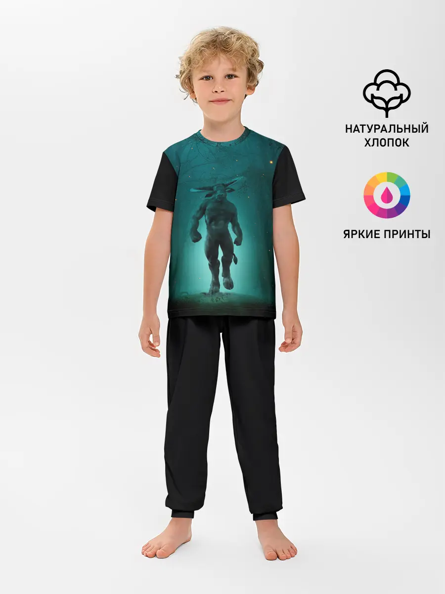 Детская пижама с брюками / Бык Миноса