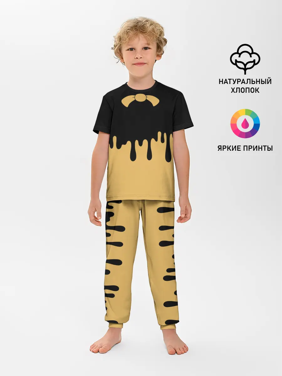 Детская пижама с брюками / Bendy And The Ink Machine