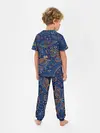 Детская пижама с брюками / Необычные узоры