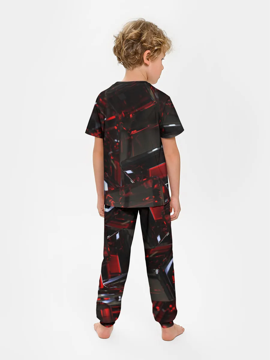 Детская пижама с брюками / МЕТАЛЛИЧЕСКИЙ