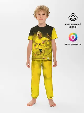 Детская пижама с брюками / ЭРЛИНГ ХОЛАНД / ERLING HAALAND