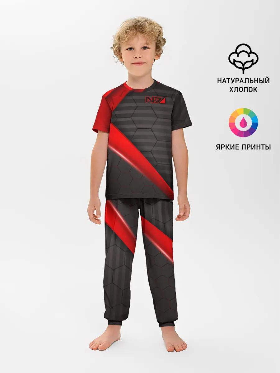 Детская пижама с брюками / MASS EFFECT N7 | МАСС ЭФФЕКТ Н7