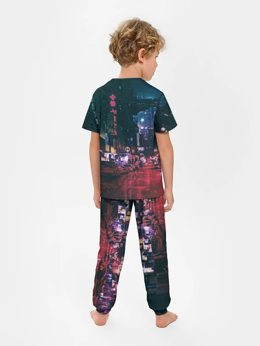 Детская пижама с брюками / Cyberpunk 2077