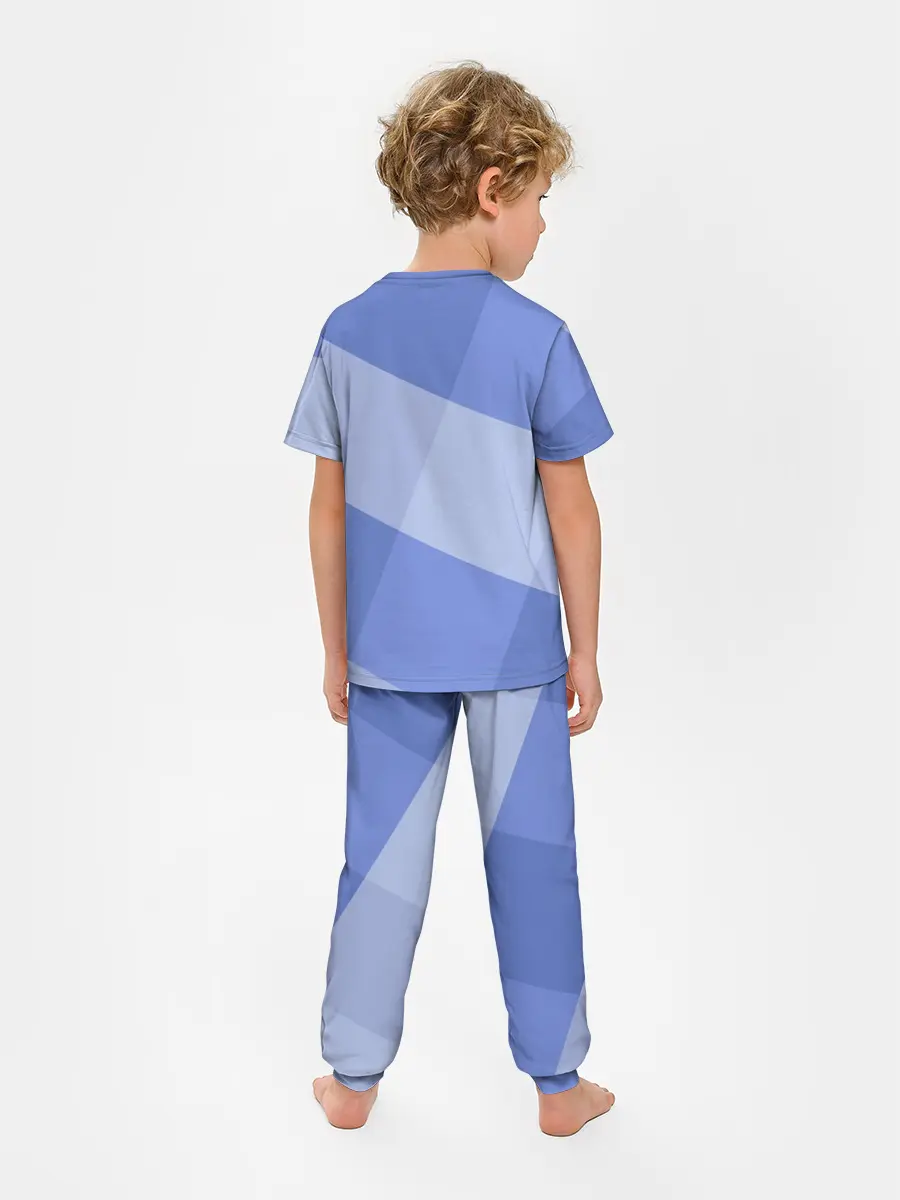 Детская пижама с брюками / Теплый минимализм