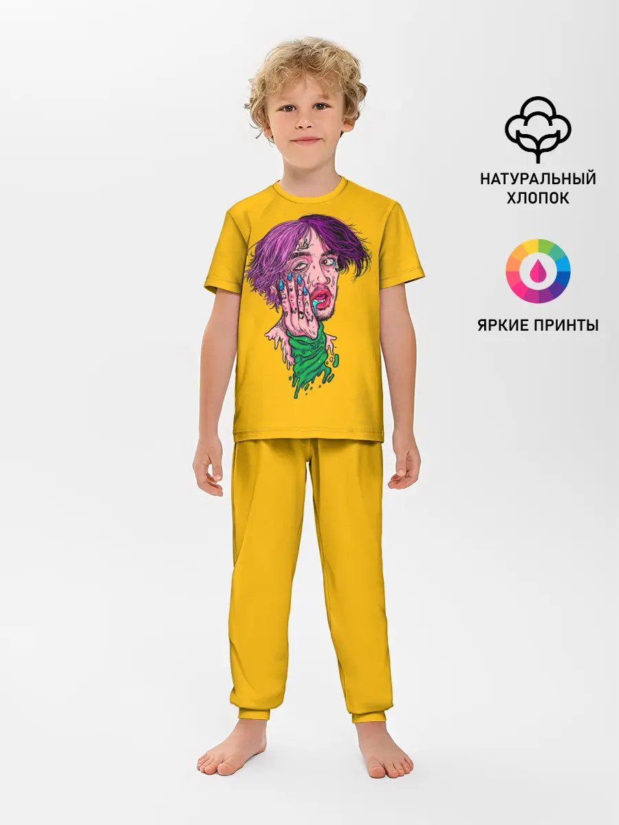 Детская пижама с брюками / Плавленый Лил Пип