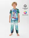 Детская пижама с брюками / Ежик Соник