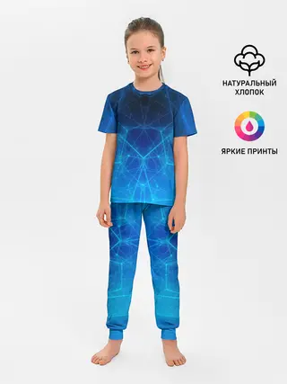Детская пижама с брюками / НЕОНОВАЯ ЗАЩИТА
