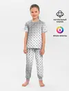 Детская пижама с брюками / Рифлёный металл
