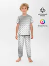 Детская пижама с брюками / Рифлёный металл