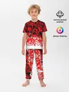 Детская пижама с брюками / Абстрактные узоры 3