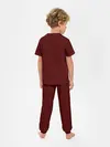 Детская пижама с брюками / Красная мандала